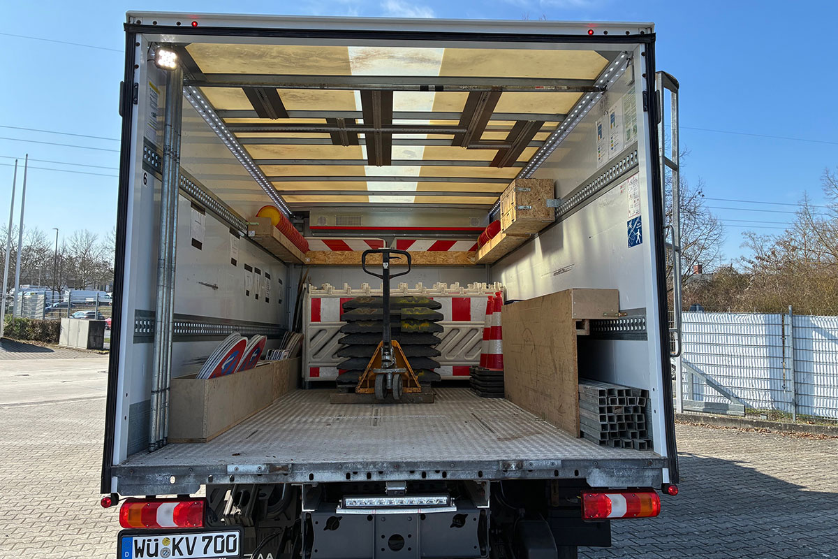 Transport RSA-Fahrzeug Transport / SZM